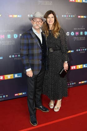 Horst Lichter und seine Ehefrau Nada bei der Verleihung von Der Deutsche Comedypreis 2019 am 2.10.2019 in Köln Deutscher Comedypreis 2019 in Köln