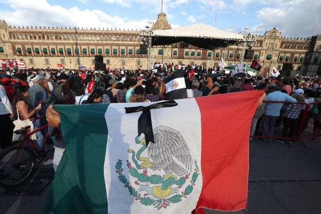 Mexiko, Ausschreitungen begleiten Demonstration in Mexiko-Stadt October 2, 2019: EUM20191002NAC22.JPG.CIUDAD DE MEXICO, ProtestsProtestas-2 de octubre.- Aspectos de la marcha realizada este 2 de octubre de 2019 en calles del Centro Historico, realizada con motivo de conmemorar la masacre de estudiantes de 1968. Foto: Agencia EL UNIVERSALAFBV Copyright: xElxUniversalx