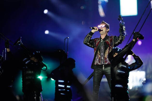 Entertainment Themen der Woche KW40 Entertainment Bilder des Tages Muse Konzert in Mexiko-Stadt October 2, 2019: EUM20191002ESP15.JPG .CIUDAD DE MEXICO, ConcertConcierto-Muse.- Concierto de la banda de rock alternativo Muse, en el Foro Sol, este 2 de octubre de 2019. Foto: Agencia EL UNIVERSALIvan StephensAFBV. Copyright: xElxUniversalx