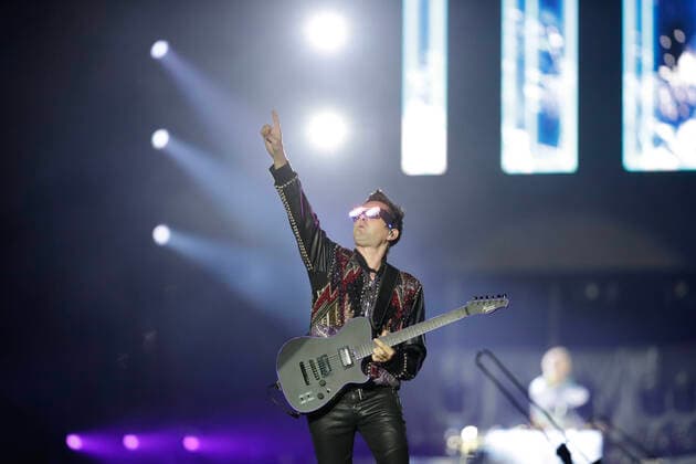 Muse Konzert in Mexiko-Stadt October 2, 2019: EUM20191002ESP14.JPG .CIUDAD DE MEXICO, ConcertConcierto-Muse.- Concierto de la banda de rock alternativo Muse, en el Foro Sol, este 2 de octubre de 2019. Foto: Agencia EL UNIVERSALIvan StephensAFBV. Copyright: xElxUniversalx