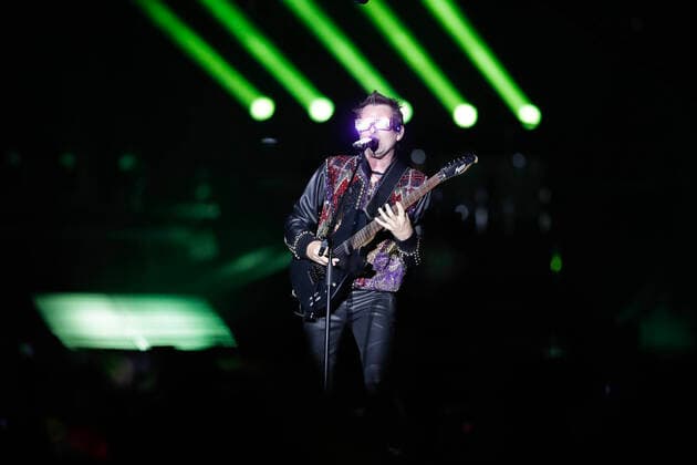 Muse Konzert in Mexiko-Stadt October 2, 2019: EUM20191002ESP17.JPG .CIUDAD DE MEXICO, ConcertConcierto-Muse.- Concierto de la banda de rock alternativo Muse, en el Foro Sol, este 2 de octubre de 2019. Foto: Agencia EL UNIVERSALIvan StephensAFBV. Copyright: xElxUniversalx