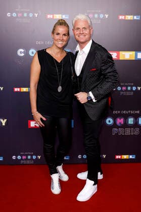 Guido Cantz mit Ehefrau Kerstin Ricker bei der Verleihung des 23. Deutschen Comedypreises 2019 im Studio in Köln Mühlheim. Köln, 02.10.2019