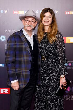Horst Lichter mit Ehefrau Nada Lichter bei der Verleihung des 23. Deutschen Comedypreises 2019 im Studio in Köln Mühlheim. Köln, 02.10.2019