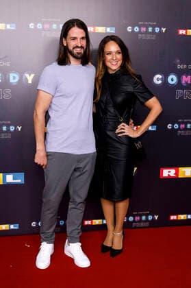 Carolin Kebekus mit Bruder David Kebekus bei der Verleihung des 23. Deutschen Comedypreises 2019 im Studio in Köln Mühlheim. Köln, 02.10.2019