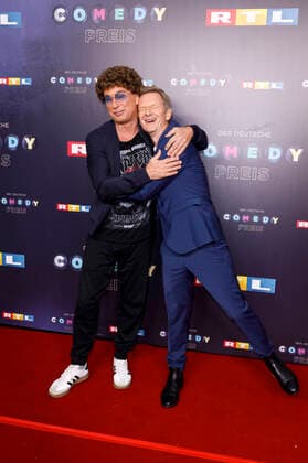 Atze Schröder und Michael Kessler bei der Verleihung des 23. Deutschen Comedypreises 2019 im Studio in Köln Mühlheim. Köln, 02.10.2019