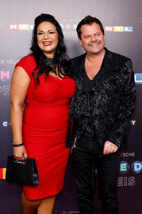 Ingo Appelt mit Ehefrau Sonia bei der Verleihung des 23. Deutschen Comedypreises 2019 im Studio in Köln Mühlheim. Köln, 02.10.2019