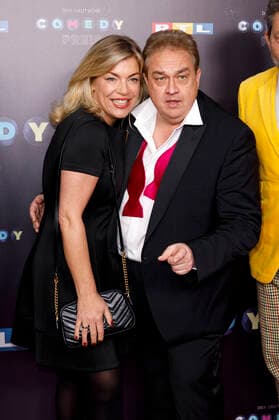 Oliver Kalkofe mit Ehefrau Connie Frielinghaus bei der Verleihung des 23. Deutschen Comedypreises 2019 im Studio in Köln Mühlheim. Köln, 02.10.2019