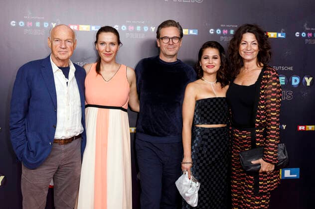 Dietrich Hollinderbäumer, Bettina Lamprecht, Matthias Matschke, Cristina do Rego und Sabine Vitua bei der Verleihung des 23. Deutschen Comedypreises 2019 im Studio in Köln Mühlheim. Köln, 02.10.2019