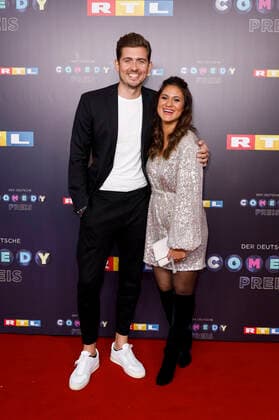 Christian Wackert und Steffi Brungs bei der Verleihung des 23. Deutschen Comedypreises 2019 im Studio in Köln Mühlheim. Köln, 02.10.2019