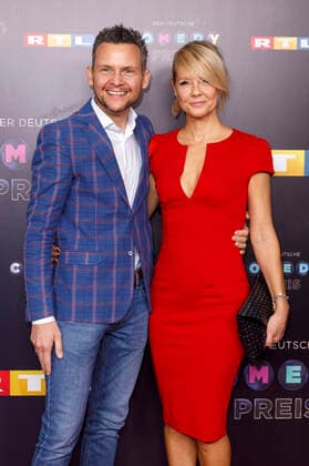 Tobias Mann mit Ehefrau Wenke bei der Verleihung des 23. Deutschen Comedypreises 2019 im Studio in Köln Mühlheim. Köln, 02.10.2019