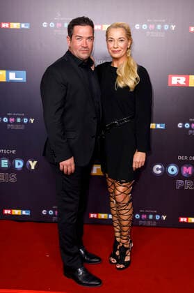 Sam Eisenstein mit Ehefrau Mareike Eisenstein bei der Verleihung des 23. Deutschen Comedypreises 2019 im Studio in Köln Mühlheim. Köln, 02.10.2019