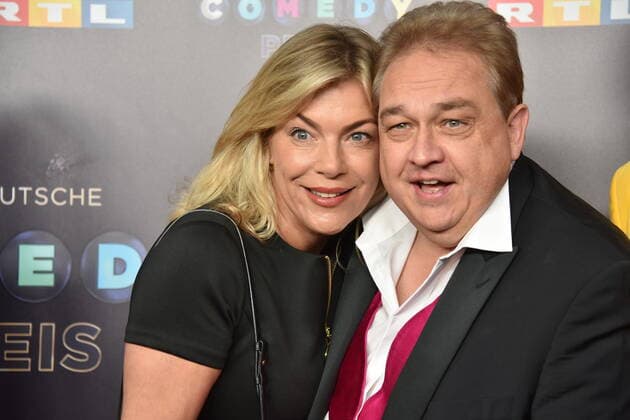 Connie Frielinghaus, Oliver Kalkofe , l-r, kommt am 02.10.2019 in Köln zur Verleihung des 20. Deutschen Comedypreis 2019, er wird jährlich an Komiker, für Comedy-Shows und Moderationen verliehen.