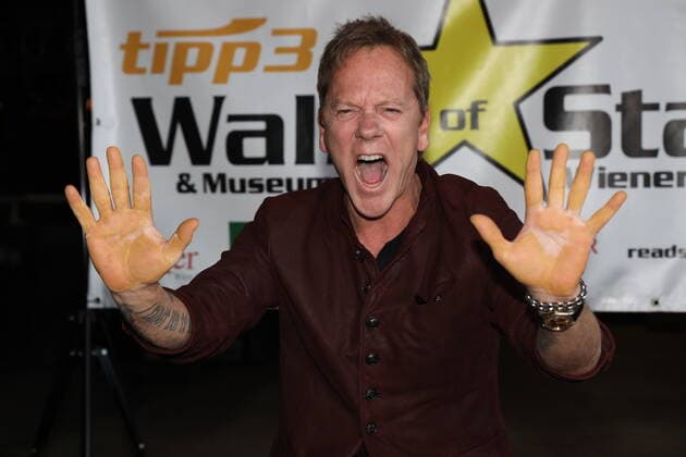 Bilder des Jahres 2019, Entertainment 10 Oktober Entertainment Themen der Woche KW40 Entertainment Bilder des Tages Kiefer SUTHERLAND - Walk of Stars Wien, Arena, 05. 10. 2019 Kiefer SUTHERLAND *** Pine SUTHERLAND Walk of Stars Vienna, Arena, 05 10 2019 Pine SUTHERLAND