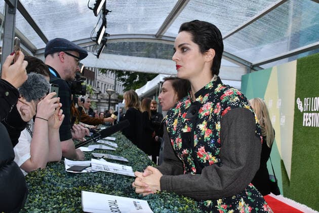 NoŽmie Merlant attends Portrait of a Lady on Fire premiere, an 18th century drama about a female painter who falls in love with her subject, at Embankment Gardens Cinema . 08 10 2019. London, United Kingdom. London Film Festival, Portrait of a Lady on Fire premiere.  xNilsxJorgensenx xi-Imagesx IIM-20241-0009