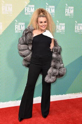 October 8, 2019, London, United Kingdom of Great Britain and Northern Ireland: Tallia Storm arriving at the premiere of Portrait Of A Lady On Fire during the 63rd BFI London Film Festival at the Embankment Garden Cinema on October 8 2019 in London, England London United Kingdom of Great Britain and Northern Ireland Copyright: xFamousx
