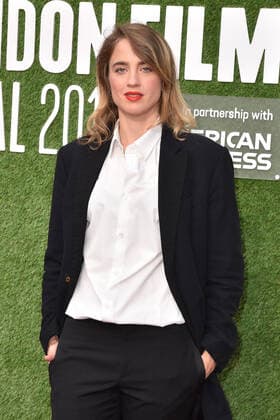 October 8, 2019, London, United Kingdom of Great Britain and Northern Ireland: Adele Haenel arriving at the premiere of Portrait Of A Lady On Fire during the 63rd BFI London Film Festival at the Embankment Garden Cinema on October 8 2019 in London, England London United Kingdom of Great Britain and Northern Ireland Copyright: xFamousx