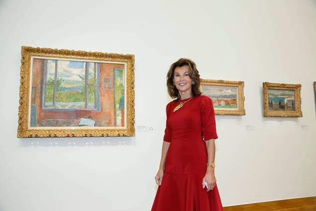 Eröffnung Ausstellung Pierre Bonnard. Die Farbe der Erinnerung Wien, Palais Fersten, Bank Austria Kunstforum, 09.10.2019 Brigitte Bierlein Wien Austria *** Opening exhibition Pierre Bonnard The Colour of Memory Vienna, Palais Fersten, Bank Austria Kunstforum, 09 10 2019 Brigitte Bierlein Wien Austria AVN101002350048