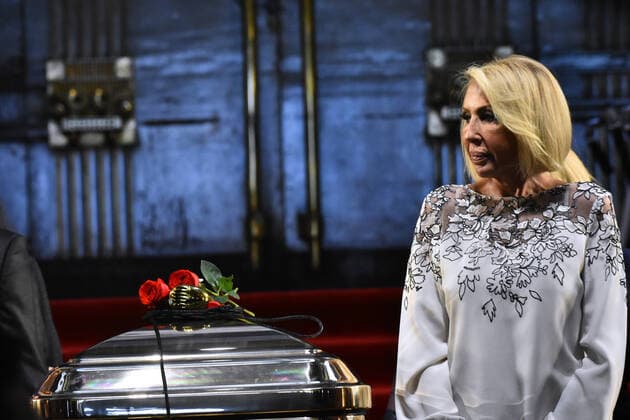 Jose Jose posthumous tribute in Mexico MEXICO CITY, MEXICO - OCTOBER 9: Laura Bozzo during a posthumous tribute of Singer Jose Jose at Palacio de Bellas Artes on October 9, 2019 in Mexico City, Mexico  Copyright: xCarlosxTischlerx EYE_0477
