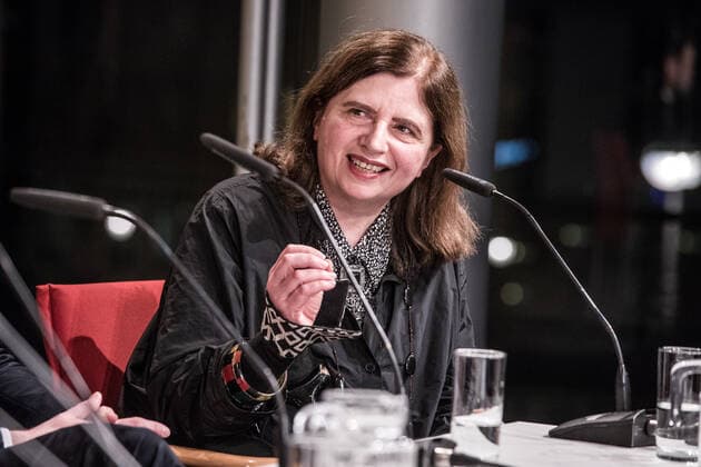 Lesung Sibylle Lewitscharoff, Autorin Das Abenteuer des Lesens. Siebzig Jahre Sinn und Form in der Berliner Akademie der Künste am 15.01.2019 *** Reading by Sibylle Lewitscharoff, author The Adventure of Reading Seventy Years of Meaning and Form at the Berlin Academy of Arts on 15 01 2019