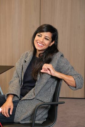 Hamburg Collien Ulmen-Fernandes spricht über ihre Sendung Generation Helikopter-Eltern beim ZDF Pressetag im Hotel Meridian Hamburg am 9.10.2019 *** Hamburg Collien Ulmen Fernandes talks about her show Generation Helikopter Eltern at the ZDF press conference in the Hotel Meridian Hamburg on 9 10 2019