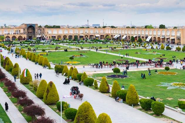  Blick über den Maydam-e Iman Platz, Esfahan, Iran *** View over Maydam e Iman Square, Esfahan, Iran Copyright: imageBROKER/GTW ibxgab05044245.jpg