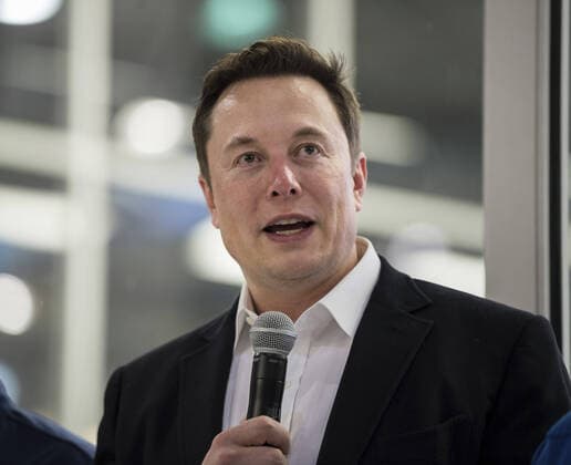 October 10, 2019, Hawthorne, CA, United States of America: SpaceX Founder and CEO Elon Musk speaks to press in front of the Crew Dragon capsule that is being prepared for the Demo-2 mission at SpaceX Headquarters October 10, 2019 in Hawthorne, California. Hawthorne United States of America - ZUMAp138 20191010_zaa_p138_013 Copyright: xAubreyxGemignanix
