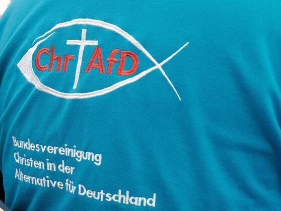 12.10.2019 xkhx Neuhof bei Fulda, Alternative für Deutschland AfD-Landesparteitag Hessen 2019 Symbolbild Bundesvereinigung der Christen in der AFD