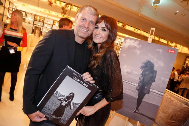 Manfred Baumann Kalenderpräsentation FINE NUDE ART 2020 Wien, Le Meridian, 14.10.2019 Manfred Baumann und Ehefrau Nelly Baumann Wien Austria