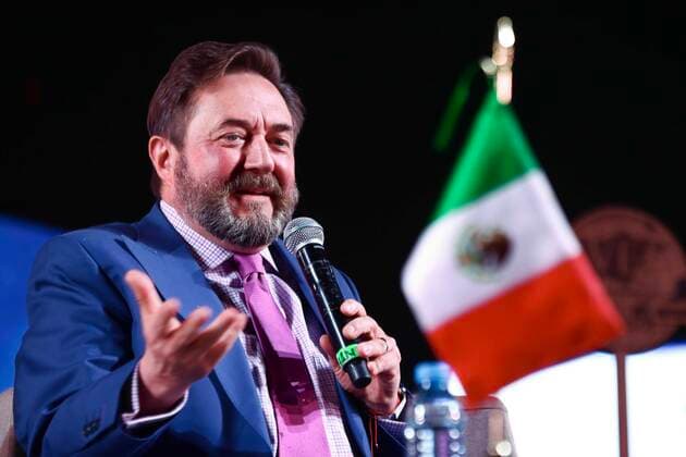 October 15, 2019: EUM20191015ECO02.JPG.CIUDAD DE MEXICO, ForumForo-Industria.- Alberto Jones Tamayo, director de Moody s de Mexico, participo este 15 de octubre de 2019 en el panel Certidumbre, factor clave del crecimiento , en el marco del Women Economic Forum. Foto: Agencia EL UNIVERSALDiego Simon SanchezAFBV Copyright: xElxUniversalx