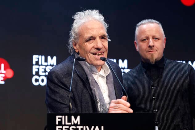Abel Ferrara bei der Verleihung der Film Festival Cologne Awards 2019 auf dem 29. Film Festival Cologne im E-Werk. Köln, 17.10.2019