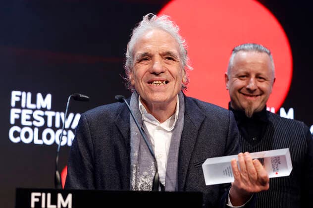 Abel Ferrara bei der Verleihung der Film Festival Cologne Awards 2019 auf dem 29. Film Festival Cologne im E-Werk. Köln, 17.10.2019