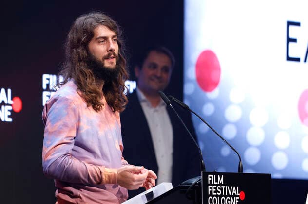 Lino Rettinger bei der Verleihung der Film Festival Cologne Awards 2019 auf dem 29. Film Festival Cologne im E-Werk. Köln, 17.10.2019
