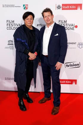 Martina Richter und Wolfgang Cimera bei der Verleihung der Film Festival Cologne Awards 2019 auf dem 29. Film Festival Cologne im E-Werk. Köln, 17.10.2019