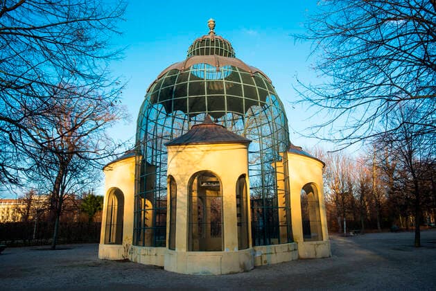The columbary (Dovecote or pigeon loft) at the Schloss Schönbrunn (Schönbrunn Palace) was built between 1750-1755, Vienna. Austria. 4042_12_am07256