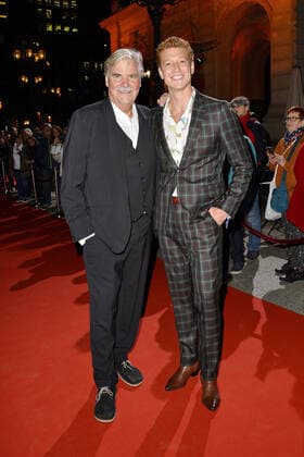 Peter Simonischek und Daniel Donskoy bei der Verleihung Hessischer Film- und Kinopreis am 18.10.2019 in Frankfurt a. Main Hessischer Filmpreis 2019 in Frankfurt