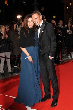 Alice Brauner und ihr Ehemann Michael Zechbauer bei der Verleihung Hessischer Film- und Kinopreis am 18.10.2019 in Frankfurt a. Main Hessischer Filmpreis 2019 in Frankfurt
