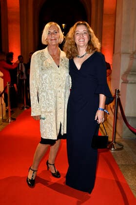 Claudia Dillmann und Ellen Harrington bei der 30. Verleihung des Hessischen Film- und Kinopreises 2019 in der Alten Oper. Frankfurt, 18.10.2019
