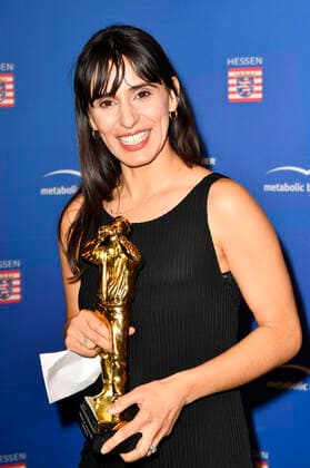 Maryam Zaree bei der 30. Verleihung des Hessischen Film- und Kinopreises 2019 in der Alten Oper. Frankfurt, 18.10.2019