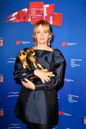 Laura Tonke bei der 30. Verleihung des Hessischen Film- und Kinopreises 2019 in der Alten Oper. Frankfurt, 18.10.2019