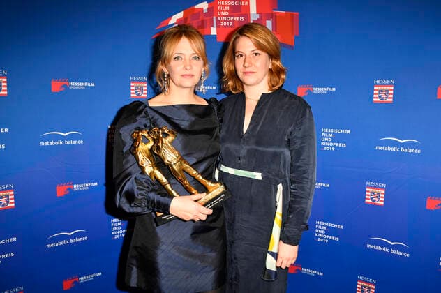 Laura Tonke und Sophie Kluge bei der 30. Verleihung des Hessischen Film- und Kinopreises 2019 in der Alten Oper. Frankfurt, 18.10.2019