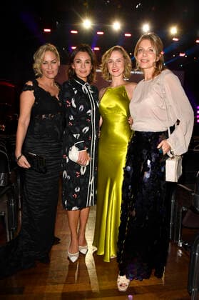 Gesine Cukrowski, Nadine Warmuth, Pia-Micaela Barucki und Ursula Karven bei der 30. Verleihung des Hessischen Film- und Kinopreises 2019 in der Alten Oper. Frankfurt, 18.10.2019