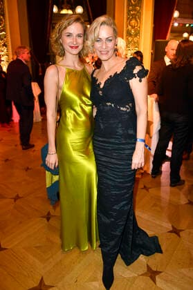 Pia-Micaela Barucki und Gesine Cukrowski bei der 30. Verleihung des Hessischen Film- und Kinopreises 2019 in der Alten Oper. Frankfurt, 18.10.2019