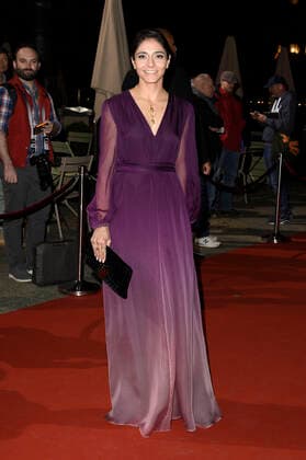 Pegah Ferydoni bei der 30. Verleihung des Hessischen Film- und Kinopreises 2019 in der Alten Oper. Frankfurt, 18.10.2019