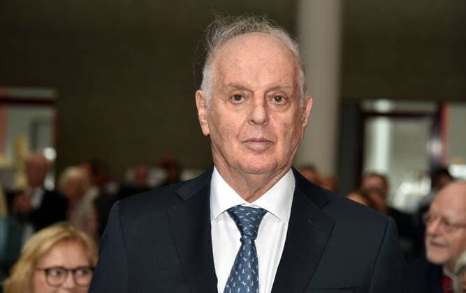Dirigent Daniel Barenboim am 19.10.2019 in Köln bei der Verleihung des Konrad Adenauer Preis 2019 an den Dirigenten Daniel Barenboim für sein Engagement zur internationalen Integration und kulturellen Bildung.