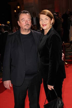 Peter Kurth und Susanne Boewe Hessischer Film und Kinopreis 2019 an der alten Oper in Frankfurt am 18.10.2019 Hessische Film und Kinopreis - Frankfurt