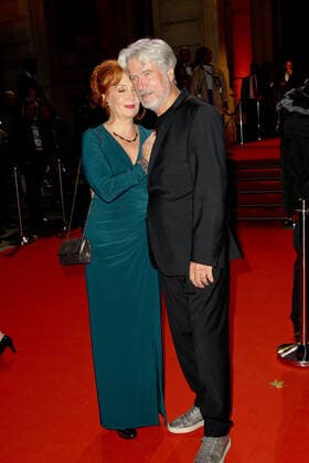 Juergen Prochnow mit Ehefrau Verena Wengler Hessischer Film und Kinopreis 2019 an der alten Oper in Frankfurt am 18.10.2019 Hessische Film und Kinopreis - Frankfurt
