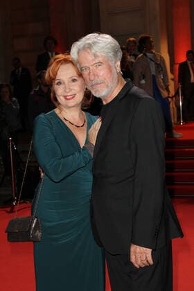 Juergen Prochnow mit Ehefrau Verena Wengler Hessischer Film und Kinopreis 2019 an der alten Oper in Frankfurt am 18.10.2019 Hessische Film und Kinopreis - Frankfurt