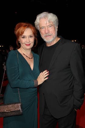 Juergen Prochnow mit Ehefrau Verena Wengler Hessischer Film und Kinopreis 2019 an der alten Oper in Frankfurt am 18.10.2019 Hessische Film und Kinopreis - Frankfurt
