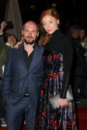Sebastian Jansen, Marleen Lohse mit Begleitung Hessischer Film und Kinopreis 2019 an der alten Oper in Frankfurt am 18.10.2019 Hessische Film und Kinopreis - Frankfurt
