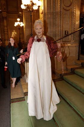 Europäische Kulturpreisgala Wien, Oper, 20. 10. 2019 Vivianne WESTWOOD